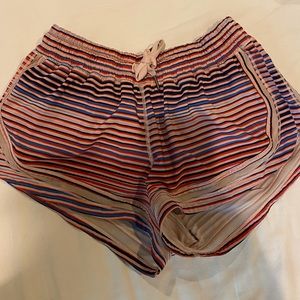 Lululemon rainbow running shorts